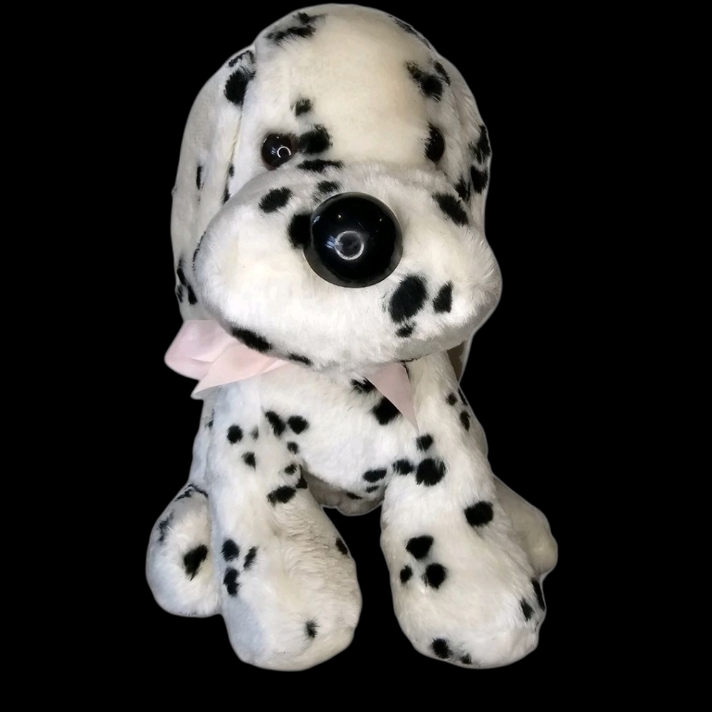 VTG House‎ Of Lloyd Barking Dalmation Dog Plush Stuffed Animal Toy NWT 12"